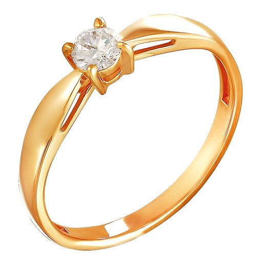 1-093 zd Кольцо с бриллиантами.Золото 585. 