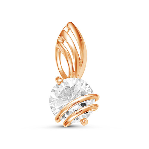 z3-7502 Подвеска с полудрагоценными вставками. Золото 585. 