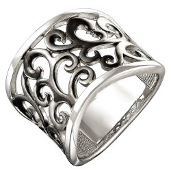 z1-8467-2 Кольцо Vintage. Серебро 925.