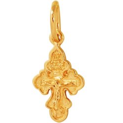 z3-248 Православный крест. Золото 585.