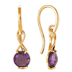 z2-8262 Серьги с фианитами. Серебро 925.