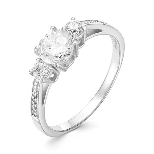 z1-9676 Кольцо с фианитами. Серебро 925. 