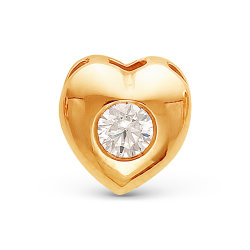 z3-8818 Подвеска с бриллиантами. Золото 585.