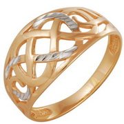 z1-7819 Кольцо без вставок. Золото 585. 