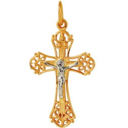 z3-258 Православный крест. Золото 585.