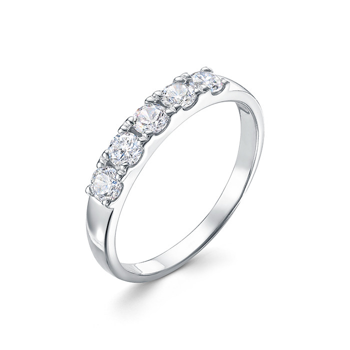 z1-10758 Кольцо с фианитами. Серебро 925.  