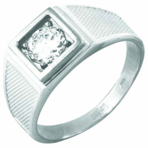 z1-6042 Печаткаиз серебра 925 пробы с родированием.Серебро 925. 