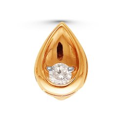 z3-8820 Подвеска с бриллиантами. Золото 585.