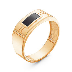 z1-9167 Мужская печатка. Золото 585.