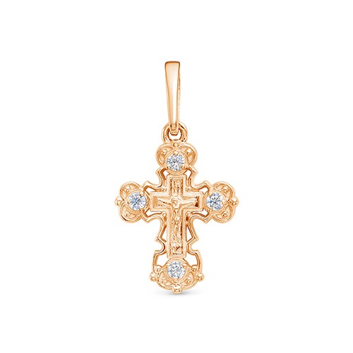 z3-10326 Православный крест. Золото 585. 