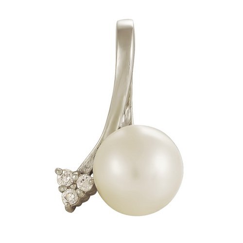 z3-8035 Подвеска с жемчугом. Серебро 925. 