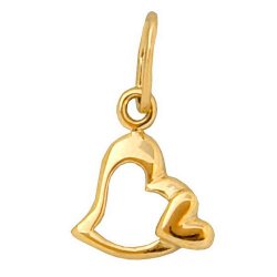 z3-015 Подвеска без вставок. Золото 585.