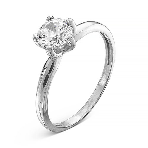 z1-9151 Кольцо с фианитами. Серебро 925. 