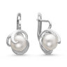 z2-9120 Серьги с жемчугом. Серебро 925. 