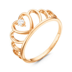 z1-9331 Кольцо корона. Золото 585.