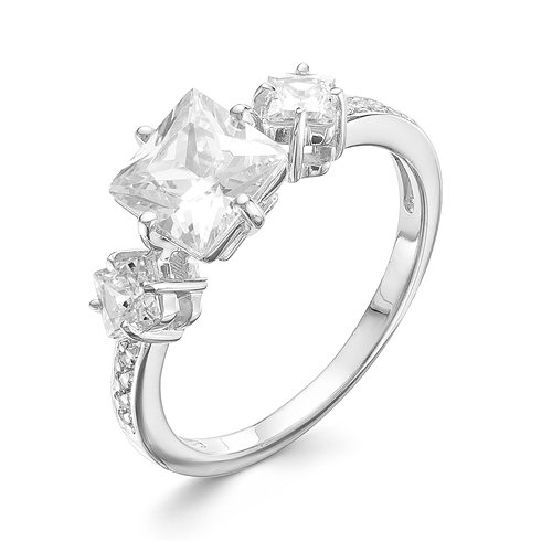 z1-9673 Кольцо с фианитами. Серебро 925. 