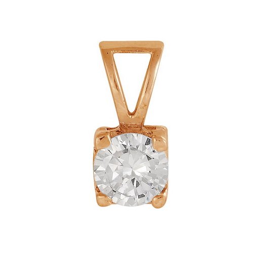 z3-7847 Подвеска с фианитами. Золото 585. 