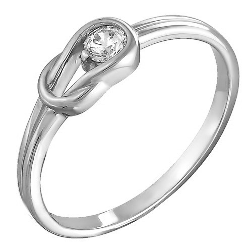 z1-8219 Кольцо с фианитами. Серебро 925.  