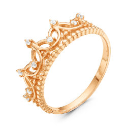 z1-9337 Кольцо корона. Золото 585.