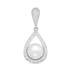 z3-9815 Подвеска с жемчугом. Серебро 925.