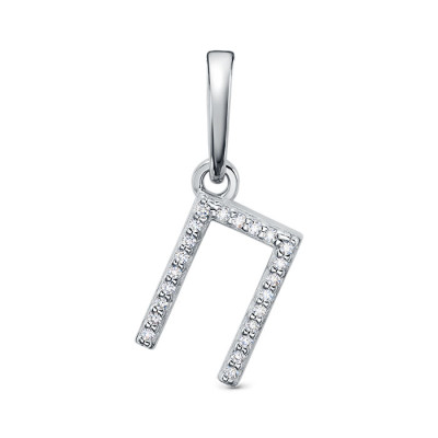 z3-11439 Подвеcка с фианитами. Серебро 925.