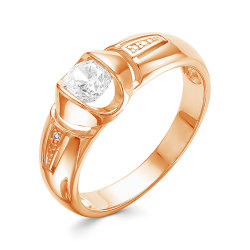 z1-9565 Кольцо с фианитами. Золото 585.