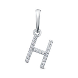 z3-11438 Подвеcка с фианитами. Серебро 925.