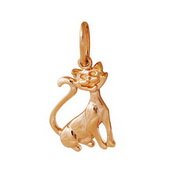 z3-7740 Подвеска без вставок. Золото 585.