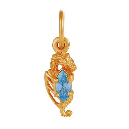 z3-8017 Подвеска с полудрагоценными вставками. Золото 585. 