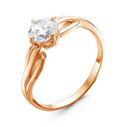 z1-9394 Кольцо с фианитами. Золото 585.