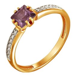 z1-8679 Кольцо с фианитами. Серебро 925.