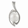 z3-8323 Подвеска с жемчугом. Серебро 925. 