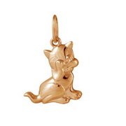 z3-7832 Подвеска без вставок. Золото 585.