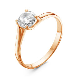 z1-9402 Кольцо с фианитами. Золото 585.