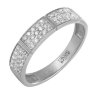 z1-7923 Кольцо с фианитами. Серебро 925. 