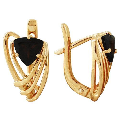 z2-7511 Серьги с фианитами. Серебро 925. 