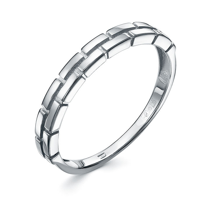 z1-11217 Кольцо с фианитами. Серебро 925. 