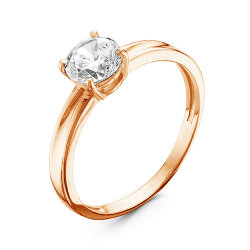 z1-9397 Кольцо с фианитами. Золото 585.