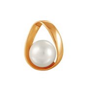 z3-8310 Подвеска с жемчугом. Золото 585. 