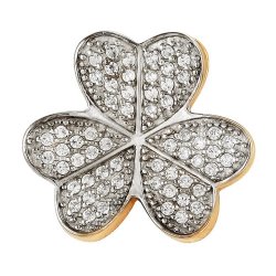 z3-8506 Подвеска с фианитами. Золото 585.