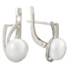 z2-5034 Серьги с жемчугом. Серебро 925. 