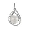 z3-7848 Подвеска с жемчугом. Серебро 925. 
