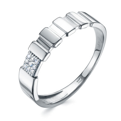 z1-11206 Кольцо с фианитами. Серебро 925.