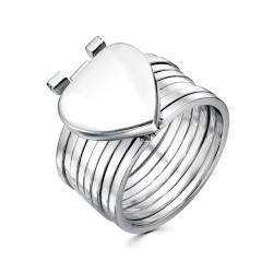 z1-11063 Кольцо с фианитами. Серебро 925.