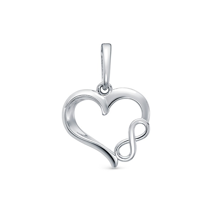 z3-10462 Подвеcка с фианитами. Серебро 925. 