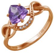 z1-7760 Кольцо с фианитами. Серебро 925.