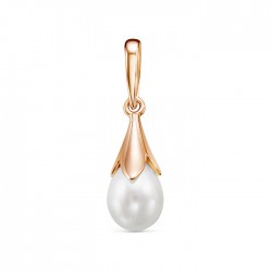 z3-10573 Подвеска с жемчугом. Золото 585.