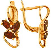 z2-108 Серьги с фианитами. Серебро 925.