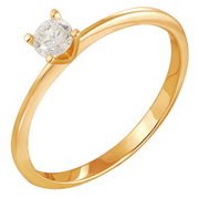 z1-8162 Кольцо с бриллиантами.Золото 585. 