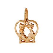 z3-7756 Подвеска без вставок. Золото 585.